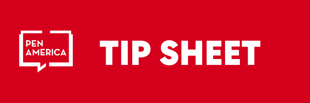 Tip Sheet